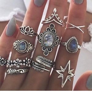 11 piece ring set 3 for $15